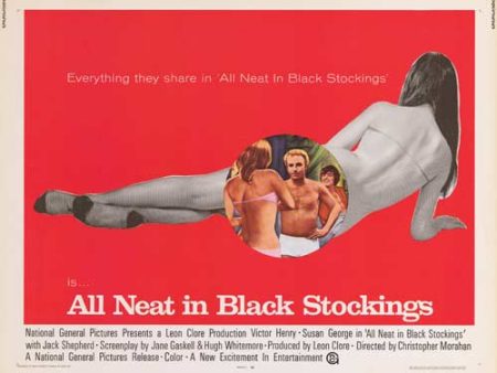 All Neat in Black Stockings Online Sale