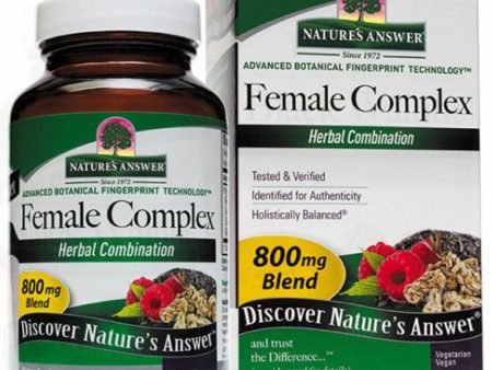 NATURE S ANSWER - Female Complex - 90 Vegetarian Capsules Online Hot Sale