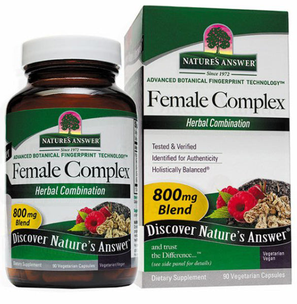 NATURE S ANSWER - Female Complex - 90 Vegetarian Capsules Online Hot Sale