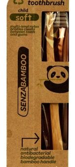 SENZACARE - Bamboo Toothbrush Soft Child - 1 Brush Hot on Sale