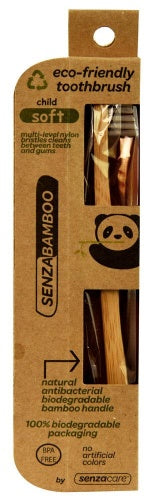 SENZACARE - Bamboo Toothbrush Soft Child - 1 Brush Hot on Sale