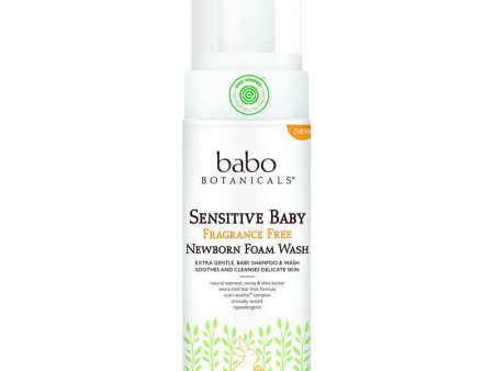 BABO - Sensitive Newborn Foam Baby Wash Fragrance Free - 9 fl. oz. (266 ml) Sale