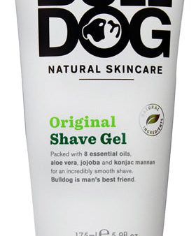 BULLDOG NATURAL SKINCARE - Original Shave Gel - 5.9 fl. oz. (175 ml) Supply