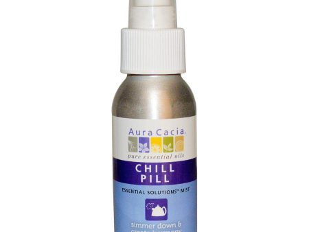 AURA CACIA - Chill Pill Essential Solutions Mist - 2 fl. oz. (59 ml) Online Hot Sale