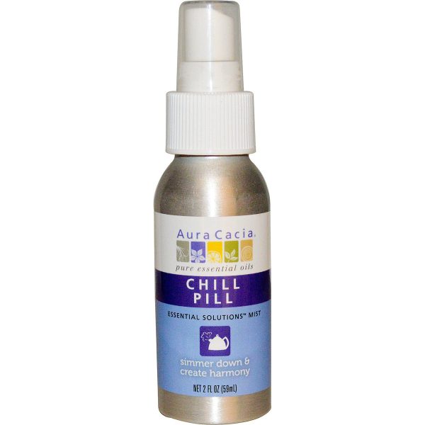 AURA CACIA - Chill Pill Essential Solutions Mist - 2 fl. oz. (59 ml) Online Hot Sale