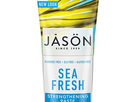 JASON - Sea Fresh Toothpaste Antiplaque & Strengthening - 3 oz. (85 g) Sale