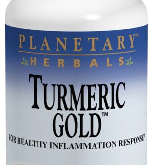 PLANETARY HERBALS - Turmeric Gold 500 mg - 120 Capsules Supply