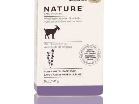 NATURE BY CANUS - Nature Pure Vegetal Base Soap Bar Lavender Oil - 5 oz. (141 g) Supply