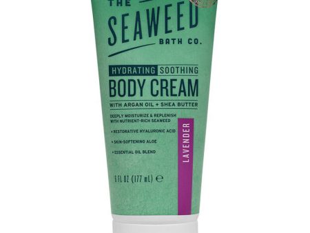 SEAWEED - Body Cream, Lavender - 6 fl. oz. (177 ml) Online now