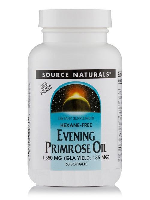 SOURCE NATURALS - Evening Primrose Oil 1350 mg - 60 Softgels Supply