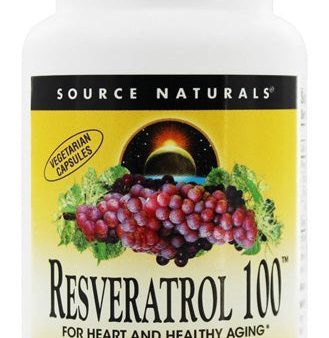 SOURCE NATURALS - Resveratrol (100 mg) - 60 Capsules Cheap