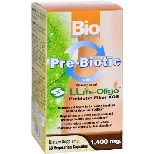 BIO NUTRITION - Pre-Biotic with LLife-Oligo - 60 Vegetarian Capsules Sale