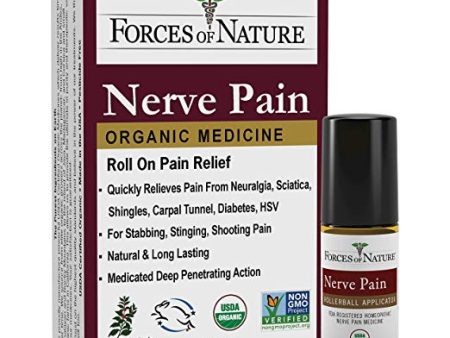 FORCES OF NATURE - Nerve Pain Management - 0.14 oz (4 ml) Online Hot Sale