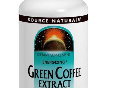 SOURCE NATURALS - Energizing Green Coffee Extract (500 mg) - 60 Tablets For Discount