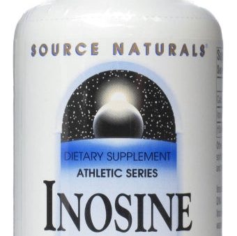 SOURCE NATURALS - Inosine 500 mg - 120 Tablets Hot on Sale