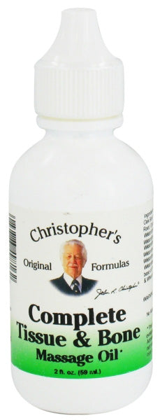 CHRISTOPHERS - Complete Tissue and Bone Massage Oil - 2 fl. oz. (59 ml) Supply