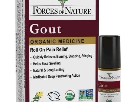 FORCES OF NATURE - Gout Pain Management - 0.14 oz (4 ml) on Sale