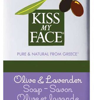 KISS MY FACE - Olive and Lavender Bar Soap - 8 oz. (230 g) Online now