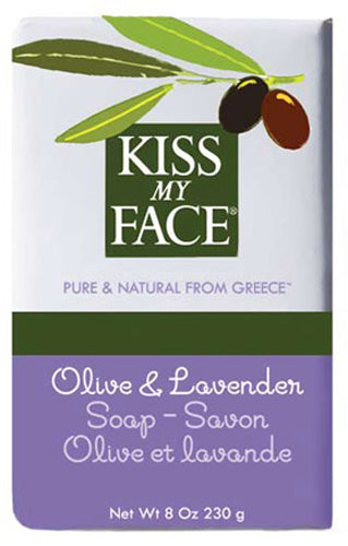 KISS MY FACE - Olive and Lavender Bar Soap - 8 oz. (230 g) Online now