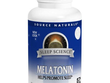 SOURCE NATURALS - Sleep Science Melatonin 1 mg - 200 Tablets Supply