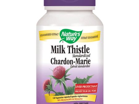 NATURES WAY - Milk Thistle Standardized - 120 Vegetarian Capsules Online