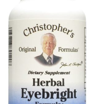 CHRISTOPHERS - Herbal Eyebright Formula - 100 Capsules Cheap