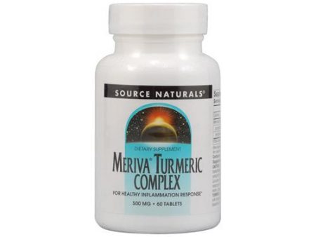 SOURCE NATURALS - Turmeric with Meriva 500 mg - 60 Tablets Online Hot Sale