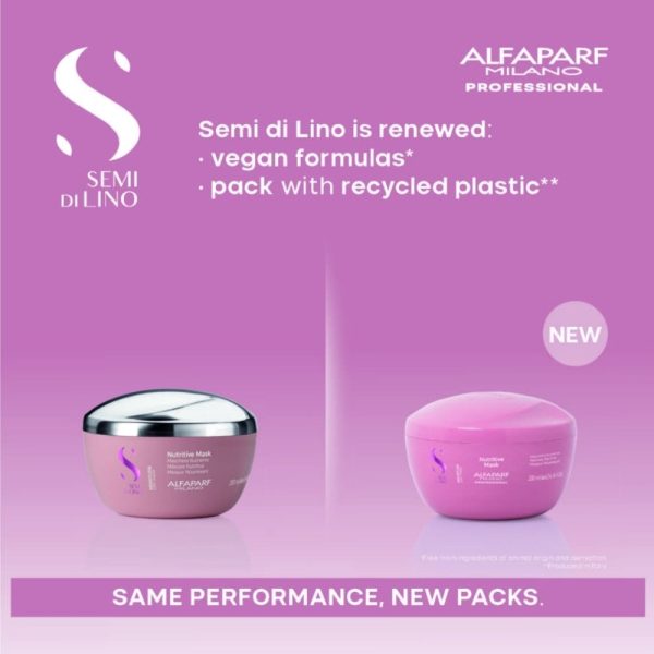 Alfaparf Milano Semi Di Lino Moisture Nutritive Mask 200ml on Sale