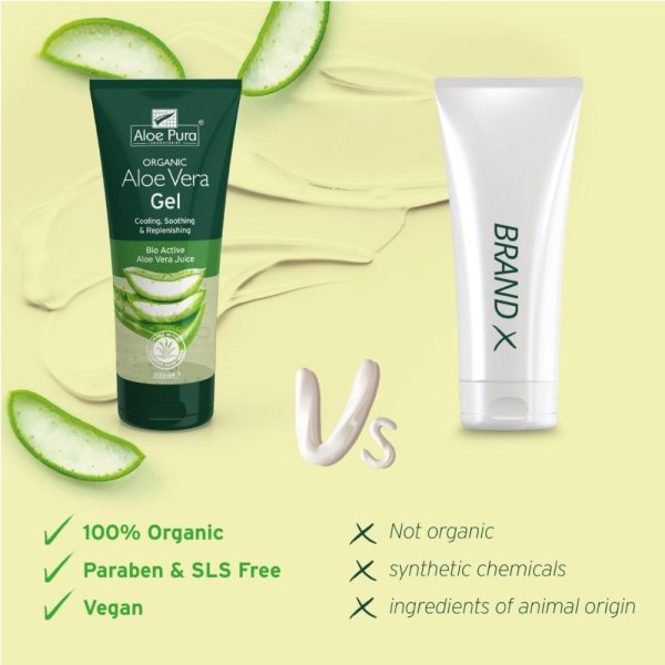 Aloe Pura Organic Aloe Vera Skin Gel 200ml Online