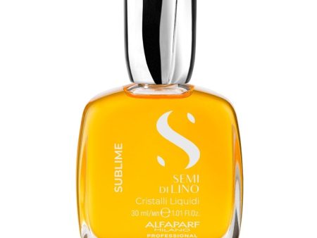 Alfaparf Milano Semi Di Lino Sublime Cristalli Liquidi 30ml Online now