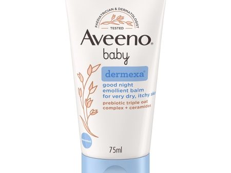 Aveeno Baby Dermexa Good Night Emollient Balm 75ml Cheap