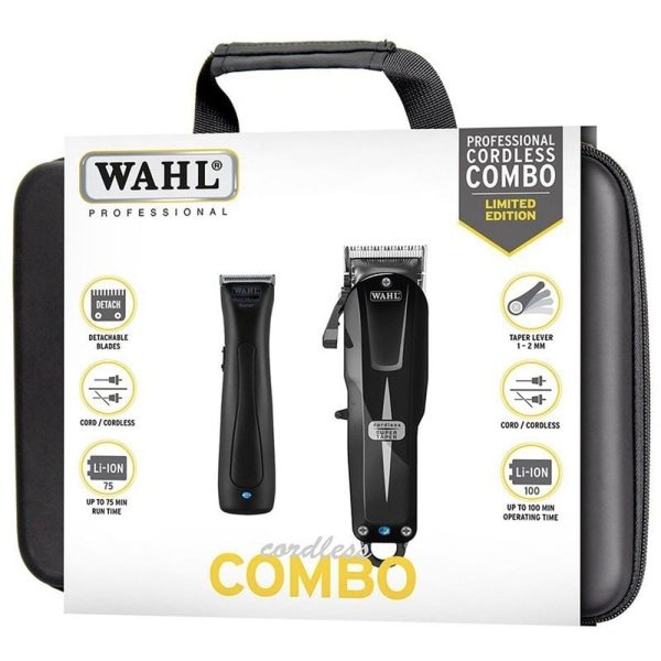 Wahl Professional Cordless Super Taper Hair Clipper & Beret Trimmer Pack Online