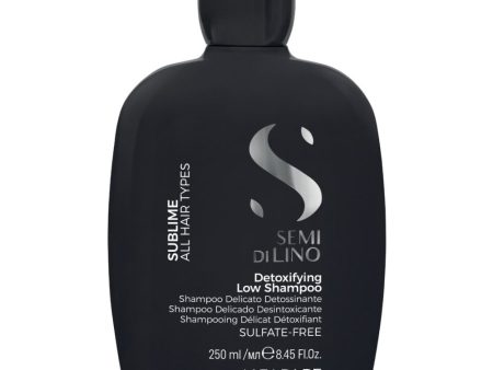 Alfaparf Milano Semi Di Lino Sublime Detoxifying Low Shampoo 250ml For Sale