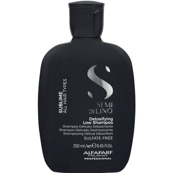 Alfaparf Milano Semi Di Lino Sublime Detoxifying Low Shampoo 250ml For Sale