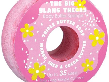 Bomb Cosmetics The Big Ylang Theory Donut Buffer Soap Sponge Online Sale