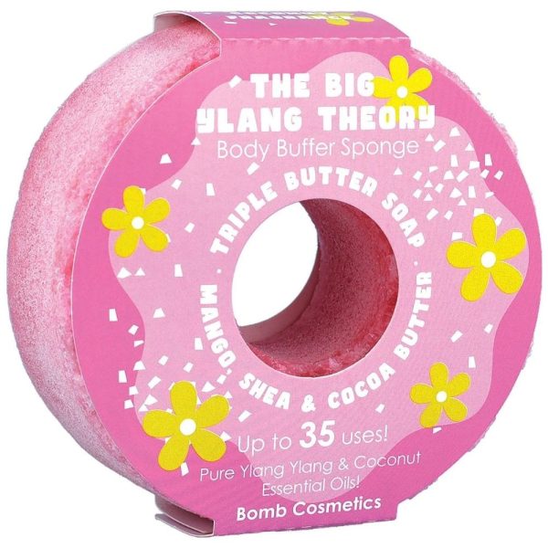 Bomb Cosmetics The Big Ylang Theory Donut Buffer Soap Sponge Online Sale