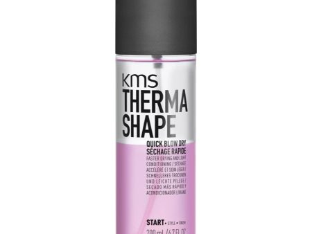 KMS Therma Shape Quick Blow Dry 200ml Hot on Sale