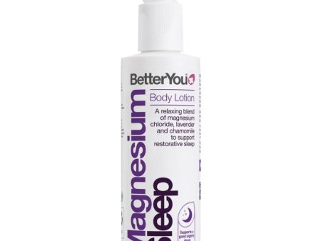 BetterYou Magnesium Sleep Topical Mineral Body Lotion 180ml on Sale