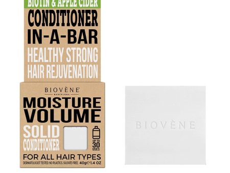 Biovene Moisture Volume Solid Conditioner Biotin & Apple Cider 40g For Cheap