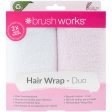 Brushworks Hair Towel Wrap Pack of 2 Sale