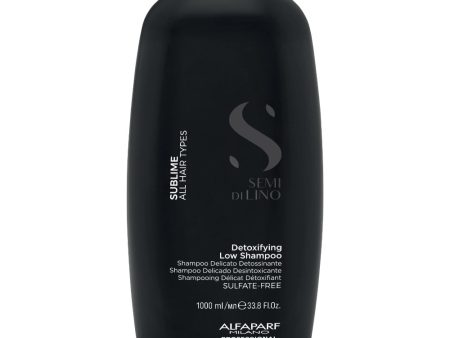 Alfaparf Milano Semi Di Lino Sublime Detoxifying Low Shampoo 1000ml For Cheap