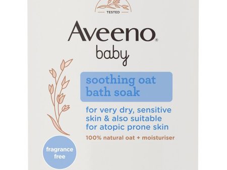 Aveeno Baby Soothing Oat Bath Soak 5 x 21g Sachets Online