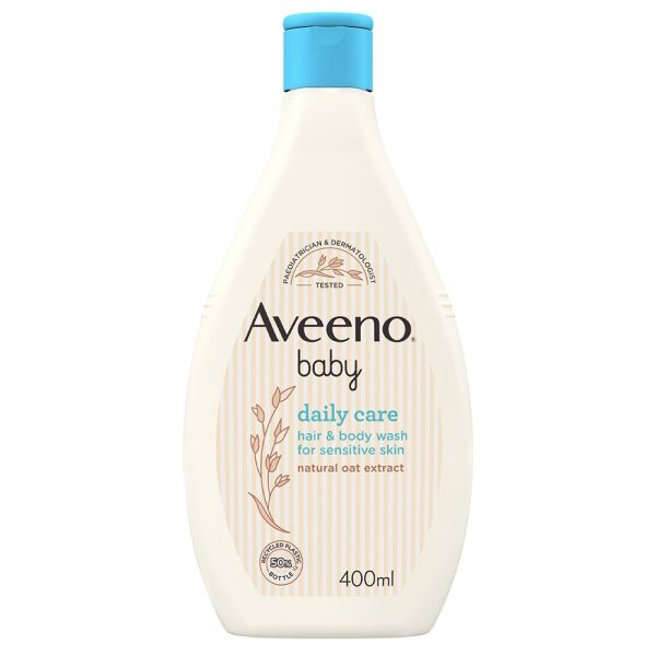 Aveeno Baby Daily Care Hair & Body Wash 400ml Discount