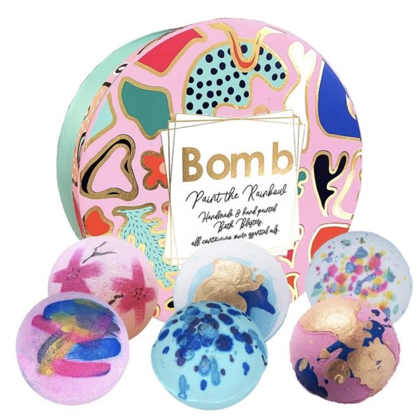 Bomb Cosmetics Paint The Rainbow Bath Bomb Gift Set Online now