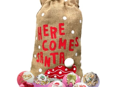 Bomb Cosmetics Here Comes Santa Santa Sack Online Hot Sale