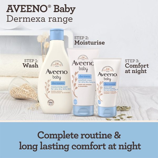 Aveeno Baby Dermexa Good Night Emollient Balm 75ml Cheap